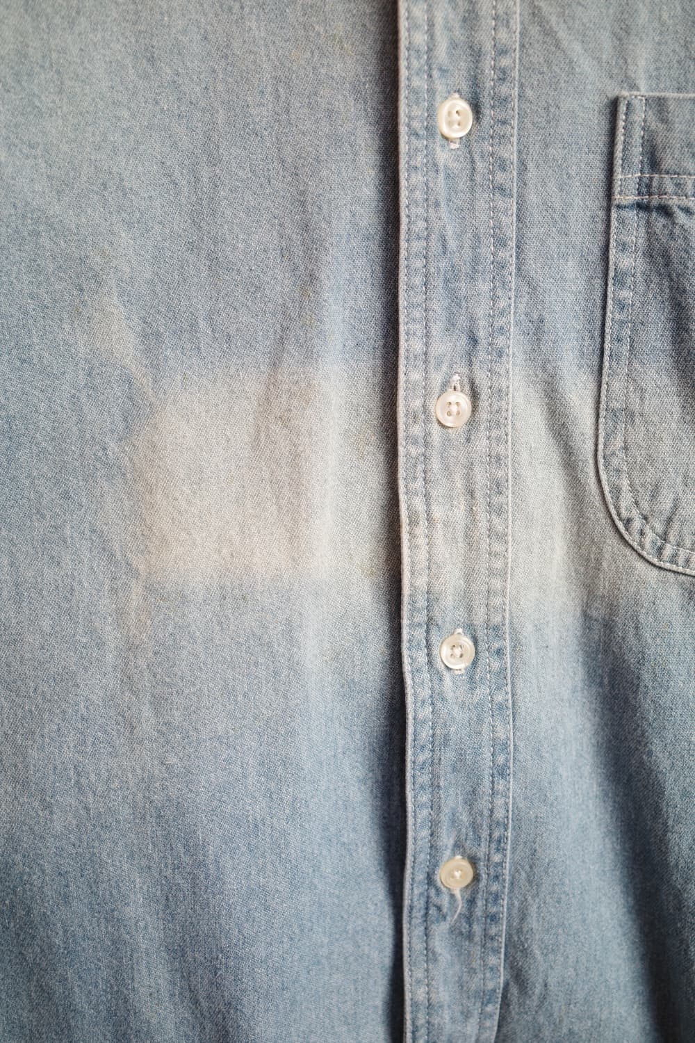 90s DISNEY 빈티지 데님 셔츠  상품이미지5