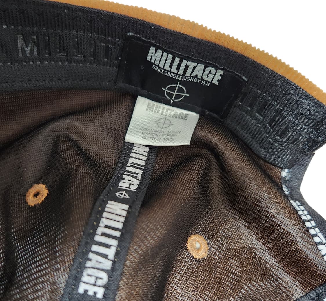 (새상품급) MILLITAGE 코듀로이 볼캡 상품이미지3