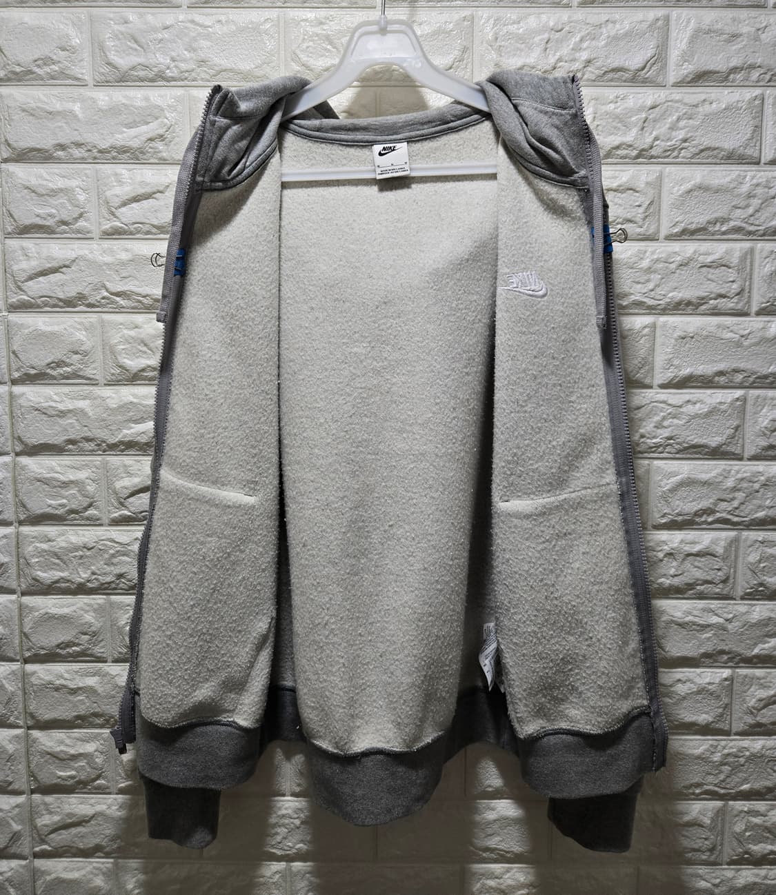 나이키 클럽 기모 후드집업 95 상품이미지3