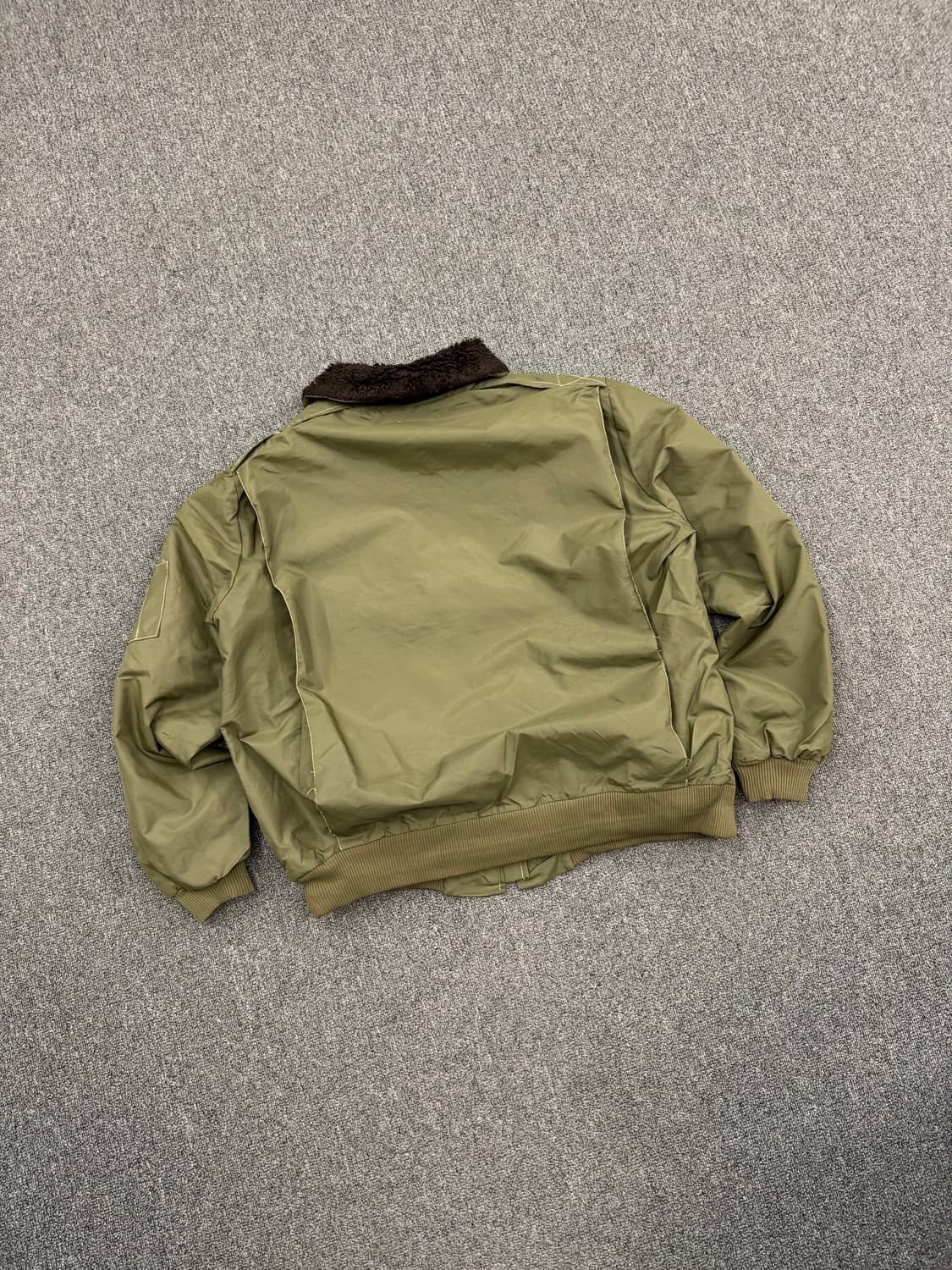 OS)70’s SALIK 밀리터리 빈티지 플라이트 봄버자켓 상품이미지5