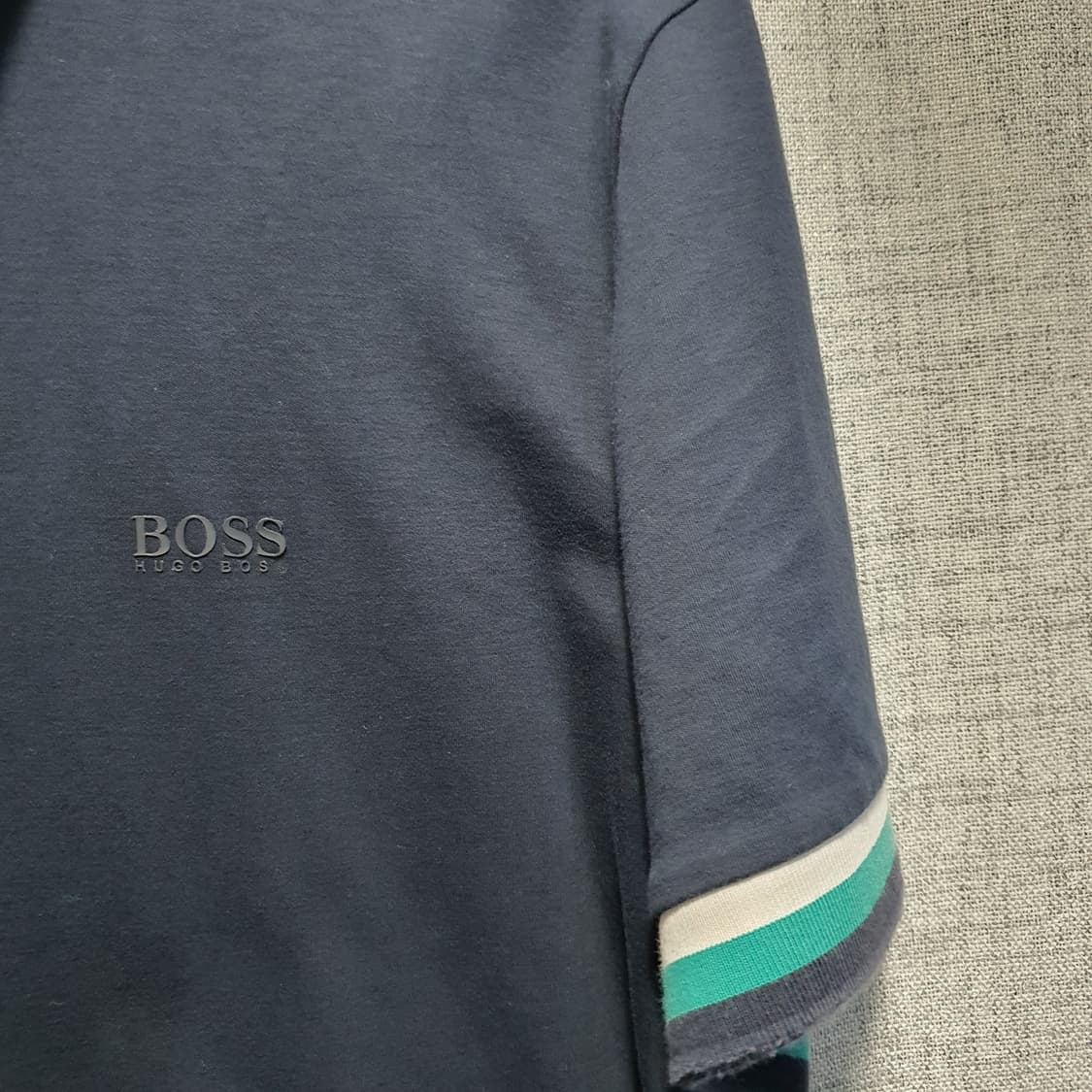 휴고보스 레귤러핏 팔레이 폴로 카라 반팔티  상품이미지5
