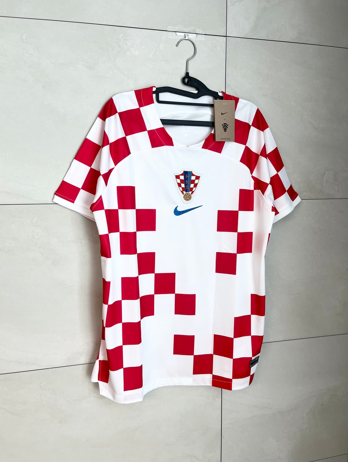 새상품 나이키 22-23 크로아티아 홈 유니폼 [XL] 상품이미지3
