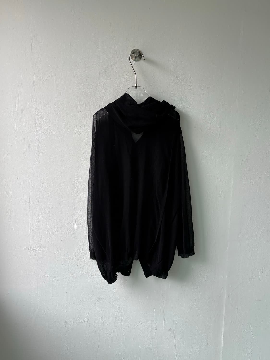 (예약중) 앤드뮐 미스터 14fw 시스루 후드 상품이미지6