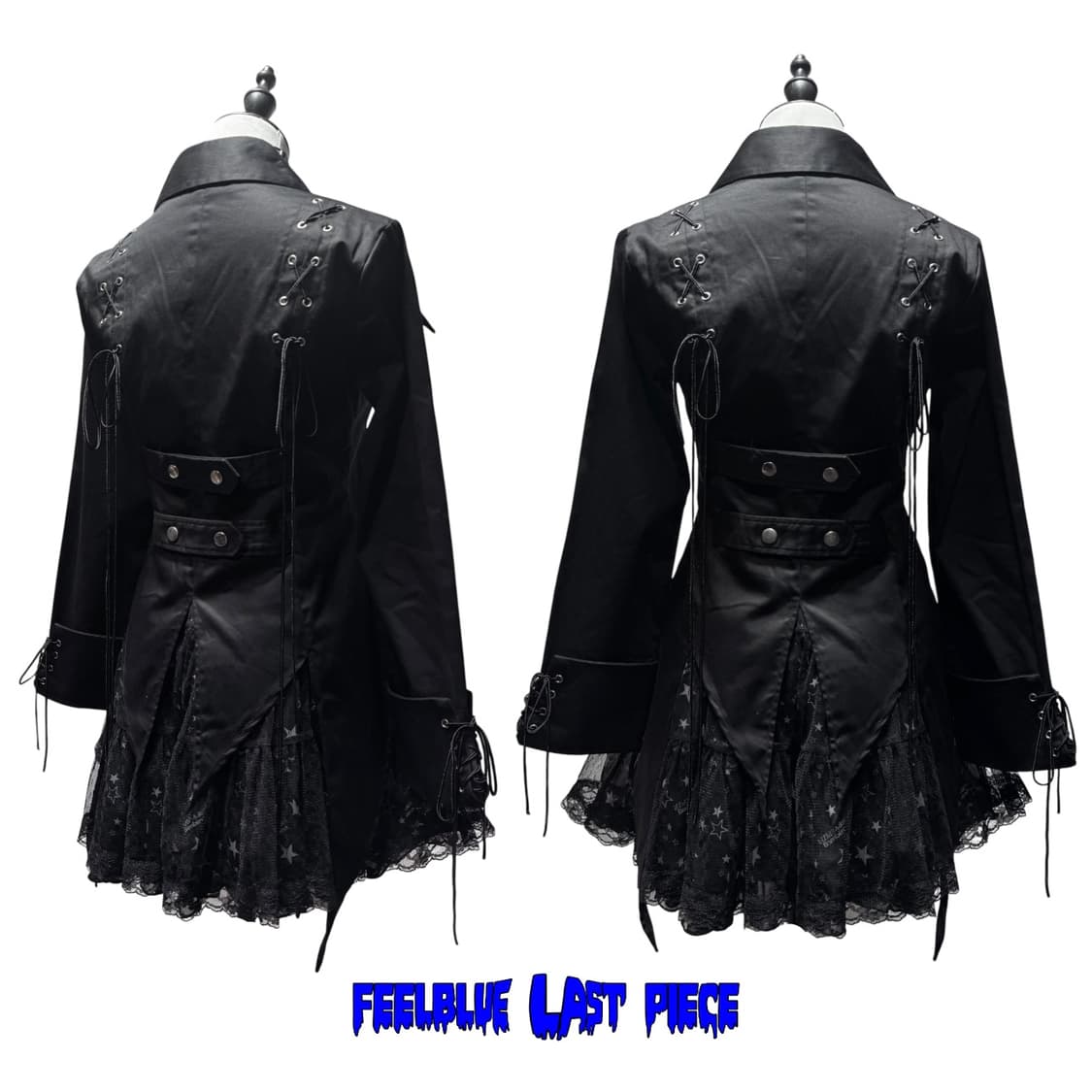BODY LINE Gothic Lace-Up detail shirts 상품이미지6
