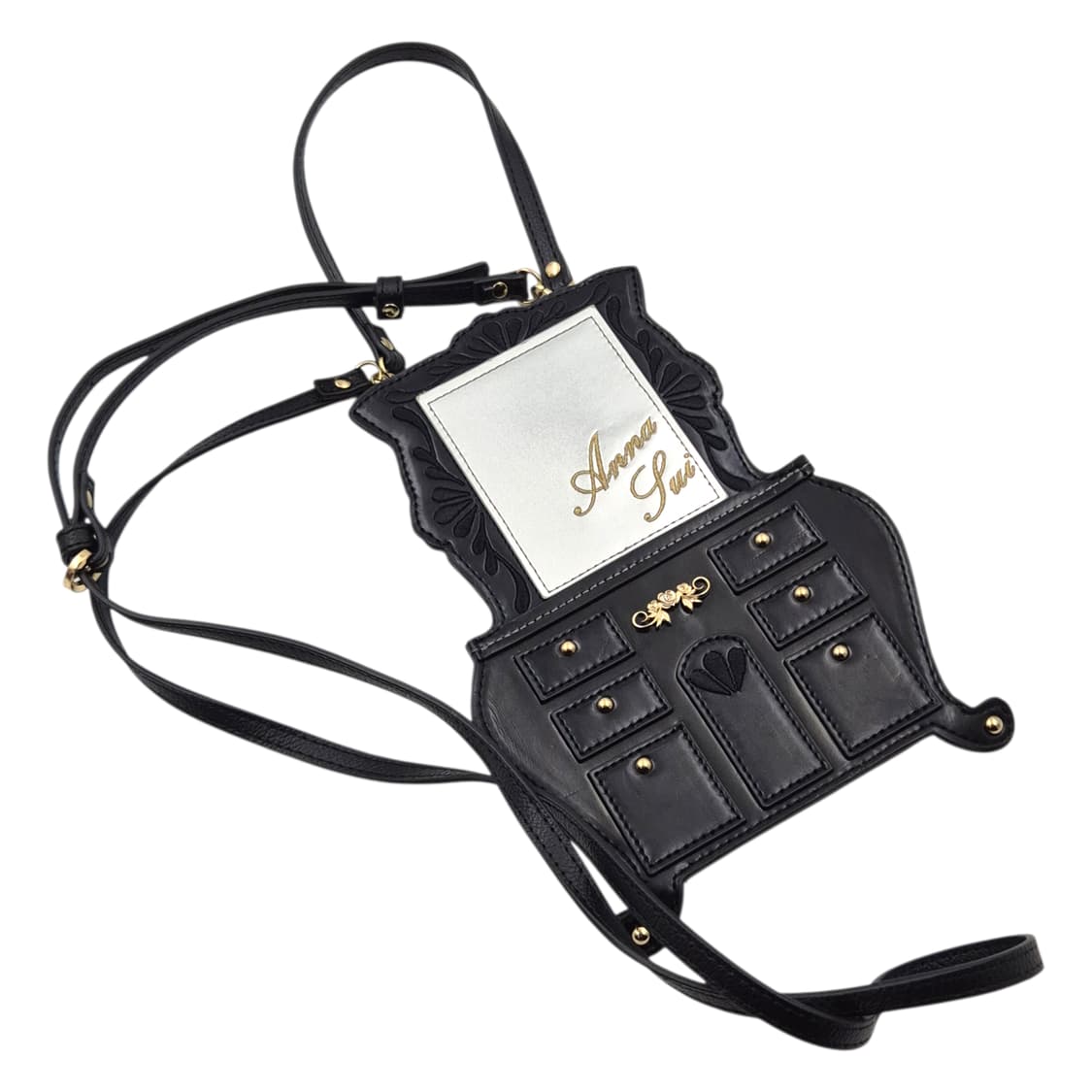 안나수이 엔틱 드레서 레더 파우치 백 상품이미지1