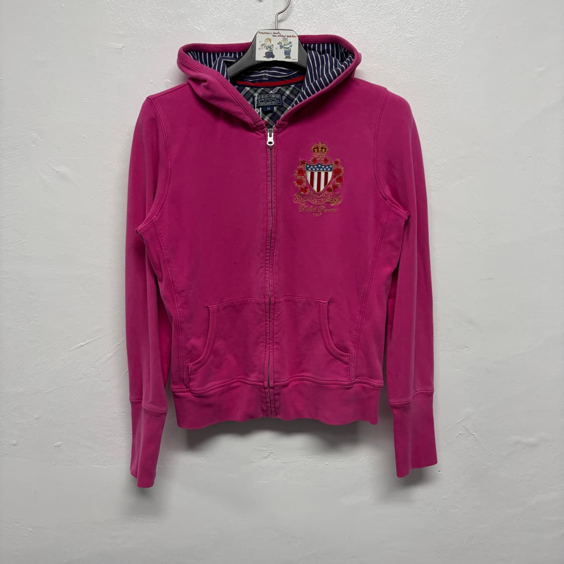 폴로 진스 패치 후드집업 상품이미지1