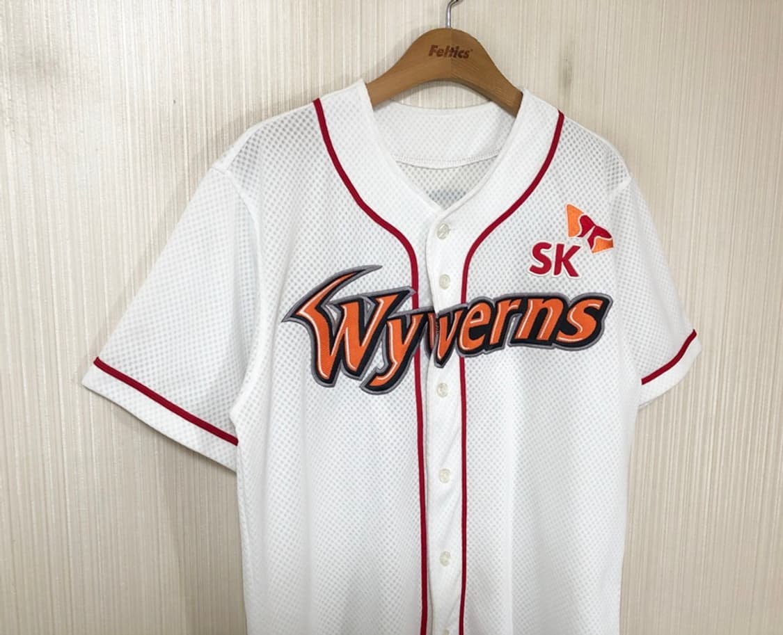 KBO SK와이번스 (왕조)홈유니폼/져지 95 #8 정근우 상품이미지5