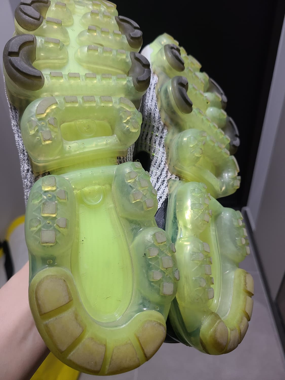 나이키 베이퍼맥스 플라이니트 형광 #네온 275 상품이미지5