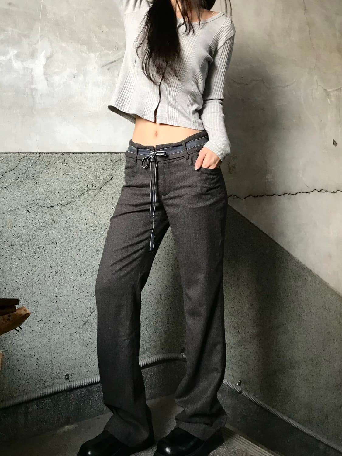 블루리본 로우라이즈 팬츠 상품이미지6