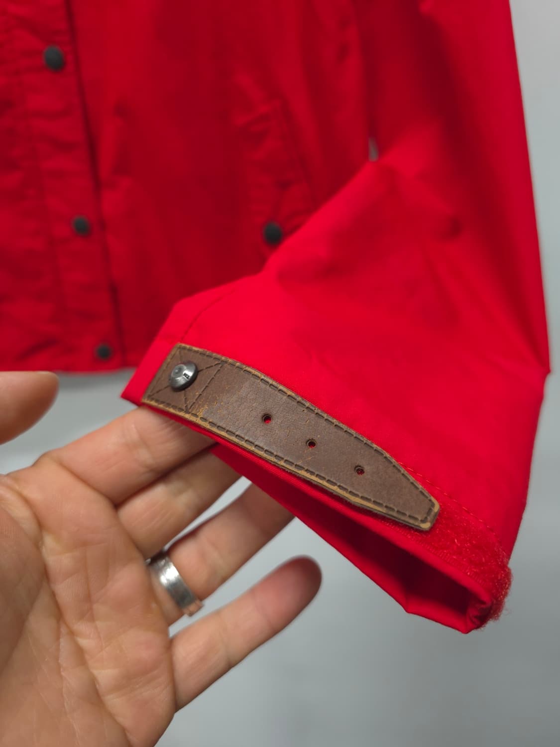 ​노스페이스 여성 배색 후드 바람막이 자켓 (55~55반) 상품이미지4