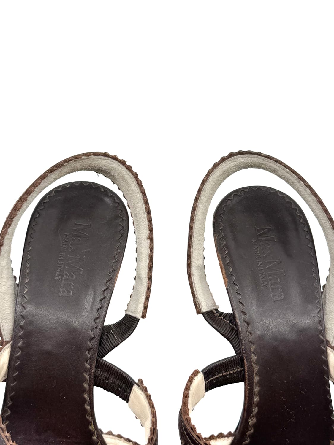 MaxMara Leather Slingback Sandals/ 37 상품이미지7
