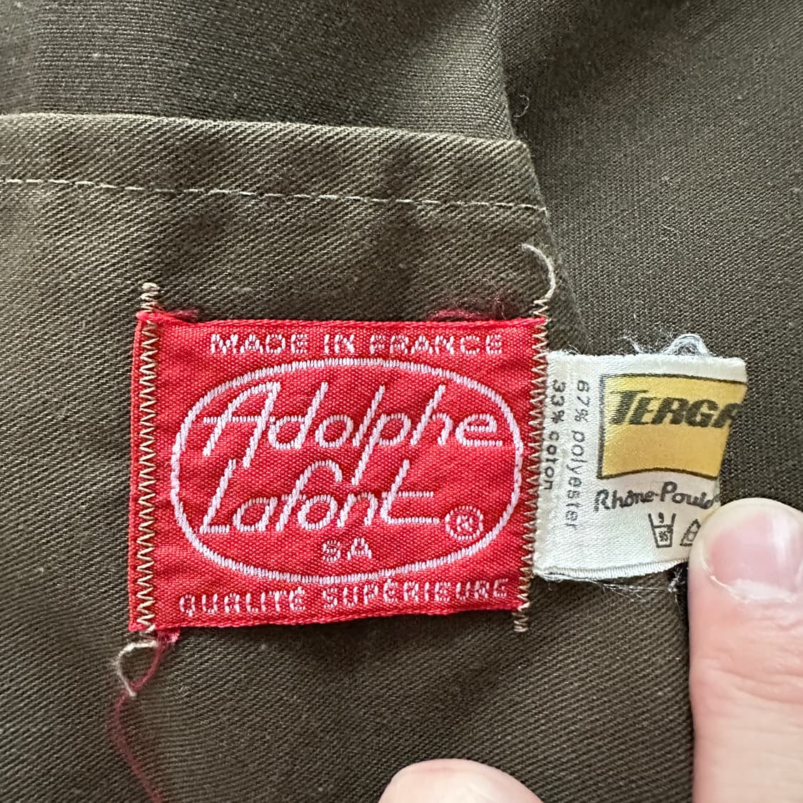 70s 아돌프라퐁 Adolphe Lafont 프렌치 워크 자켓 100 상품이미지6