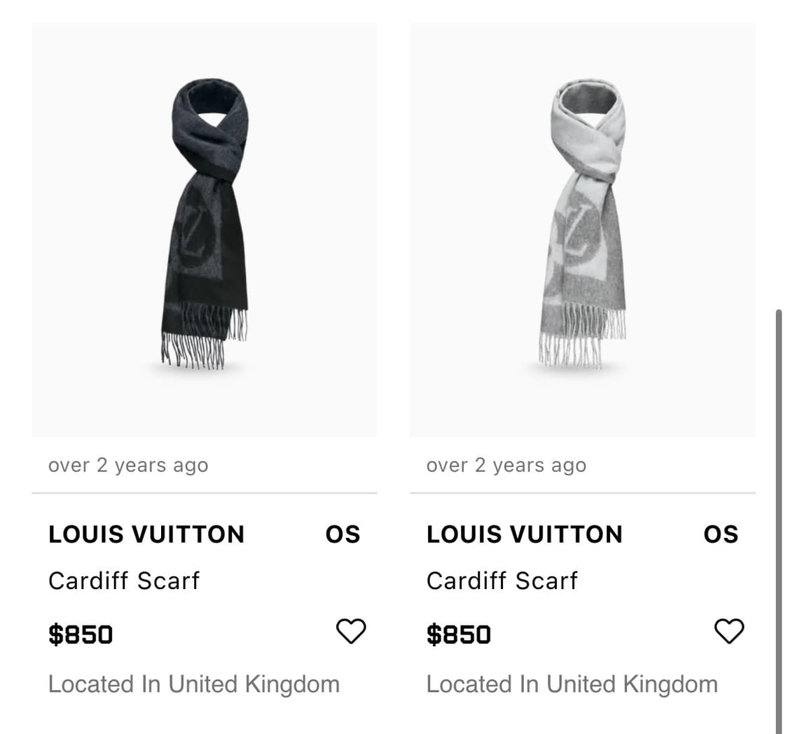 루이비통 Cardiff 머플러 상품이미지6