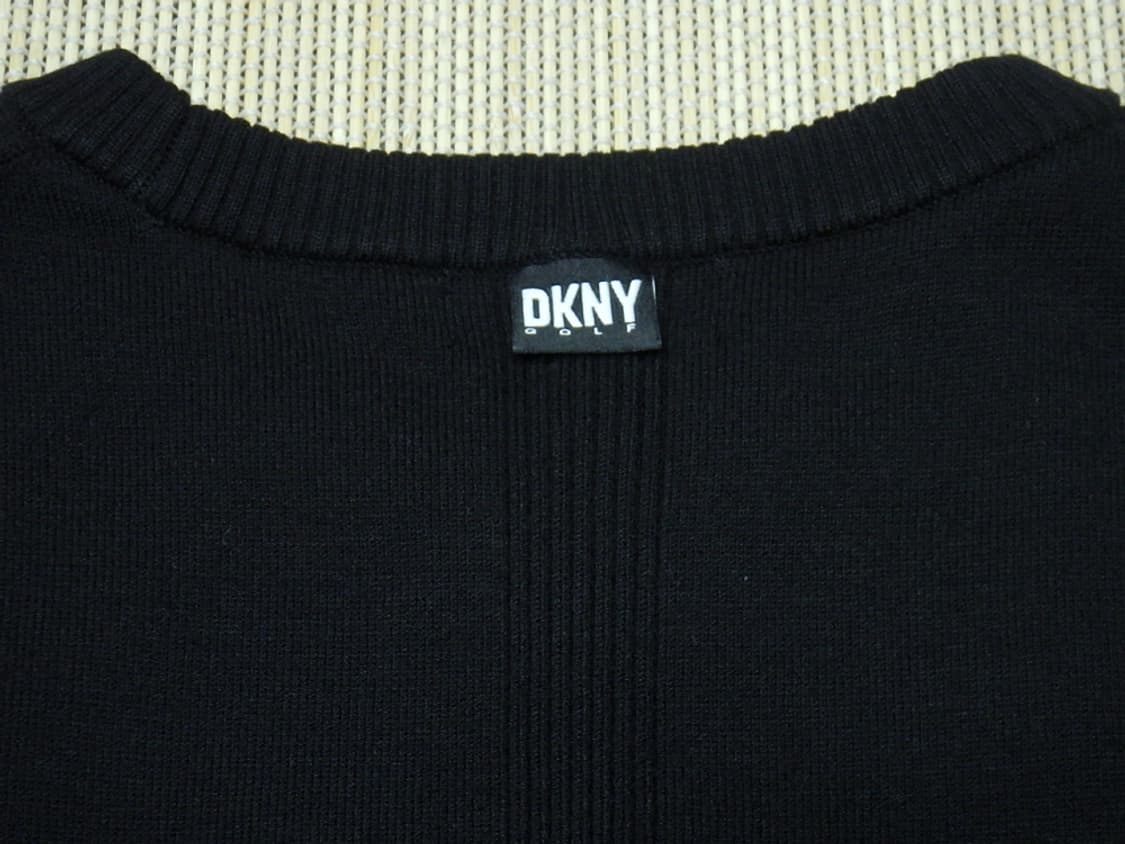 (L) DKNY GOLF 여성 라운드넥 니트 블랙 상품이미지5