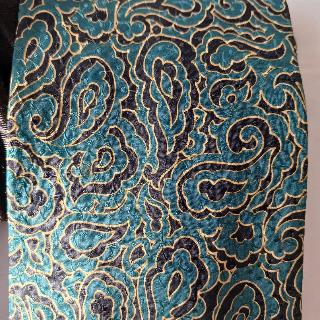 조르지오 아르마니 실크 페이즐리 넥타이 9.9cm A+등급 A19332
 상품이미지9