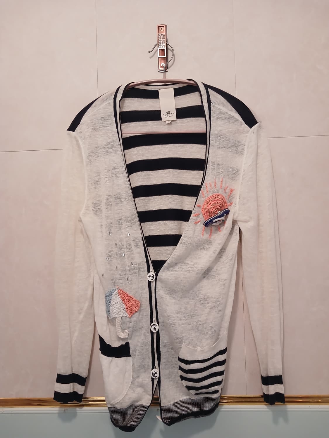 오즈세컨 정품 여성 봄여름 가디건 2 (90) 사이즈 상품이미지1