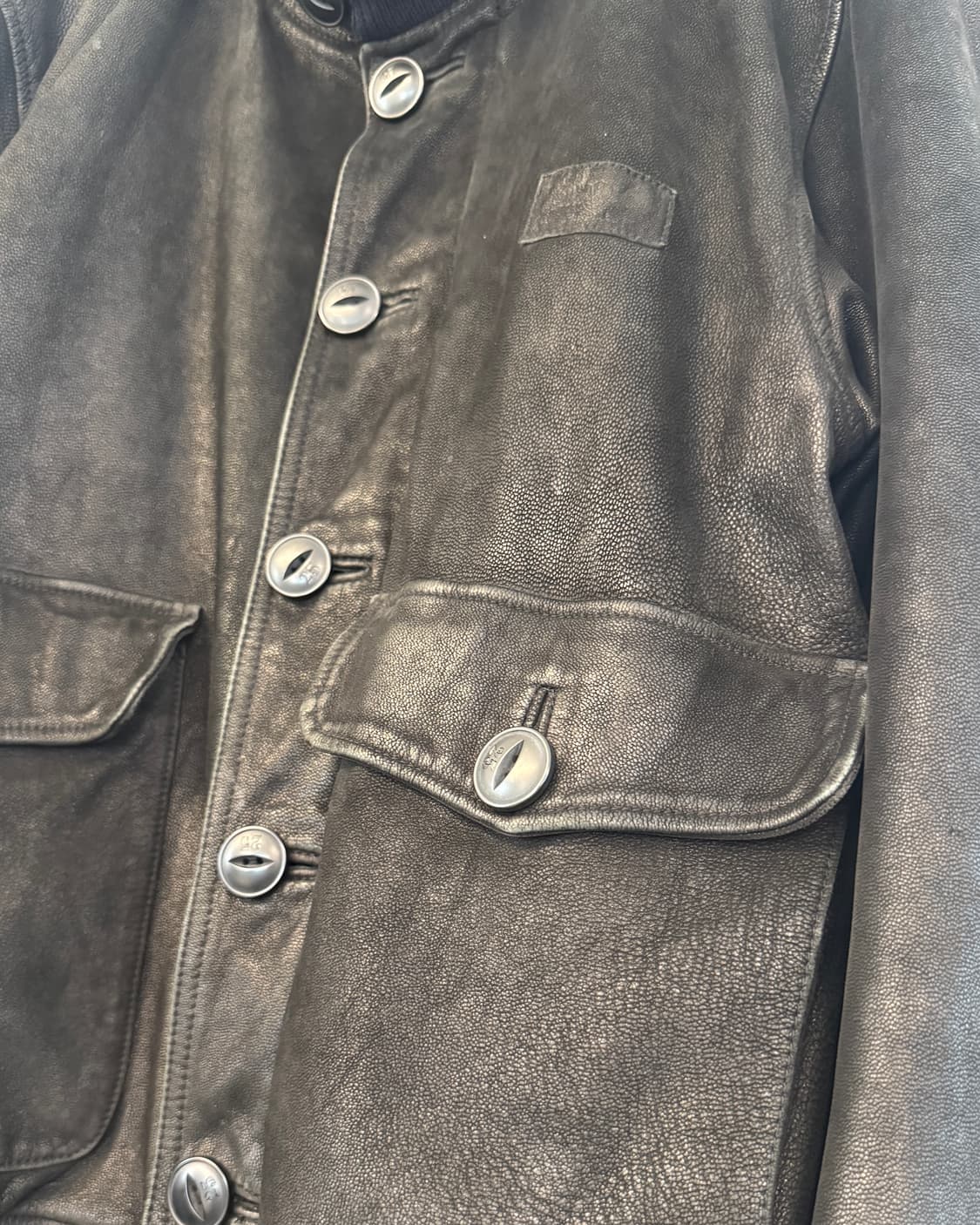 네이버후드 헤시안 고트스킨 자켓 상품이미지3