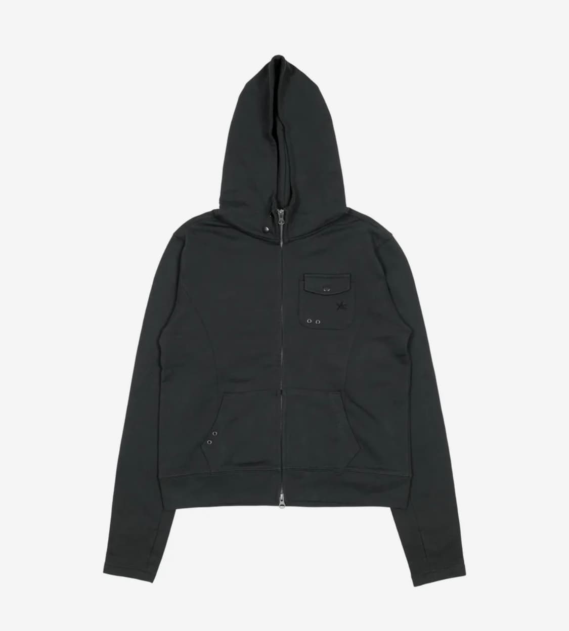 TCM easy pocket hooded zip-up (charcoal) 상품이미지1