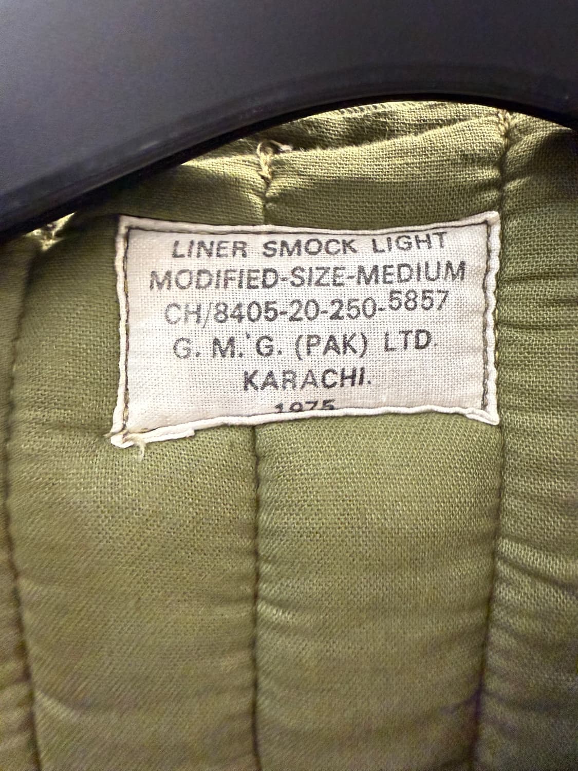 1975s 파키스탄 영국군 제조 밀리터리 베스트 상품이미지4