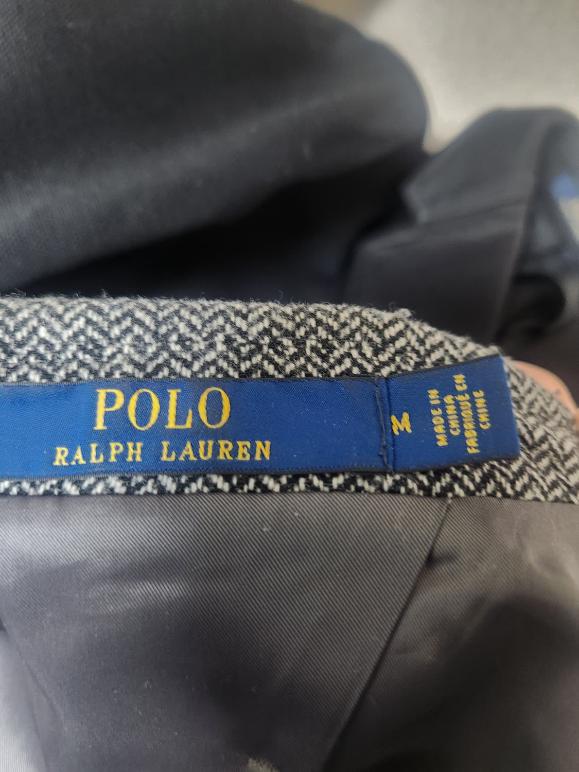 폴로 랄프로렌 헤링본 블레이저 M 상품이미지3