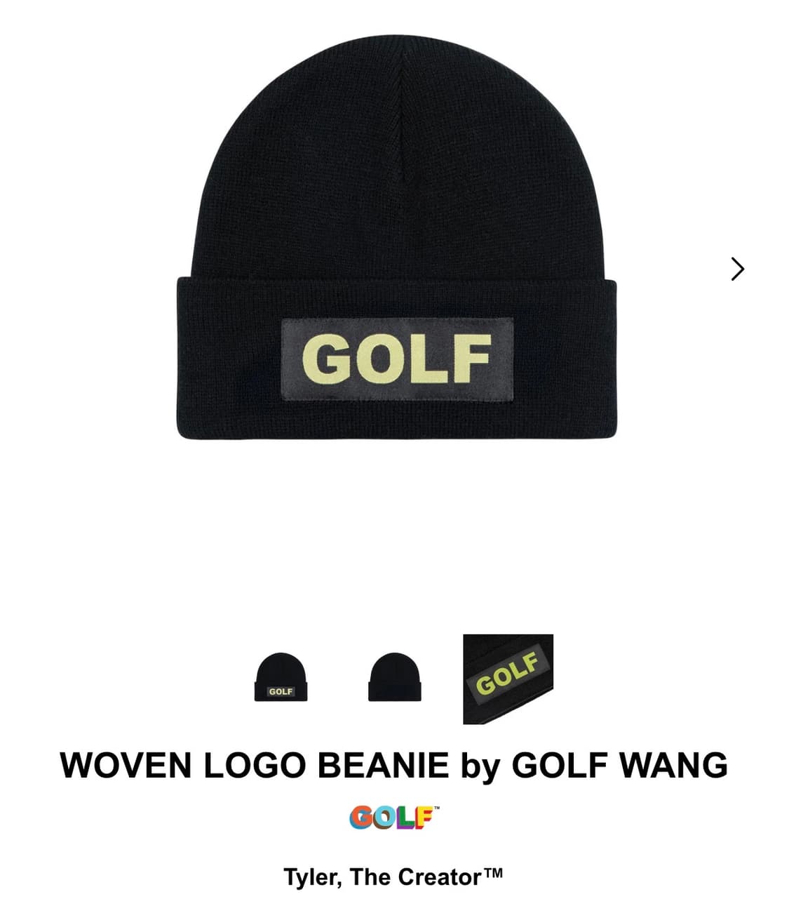 golf wang 골프왕 비니 상품이미지1