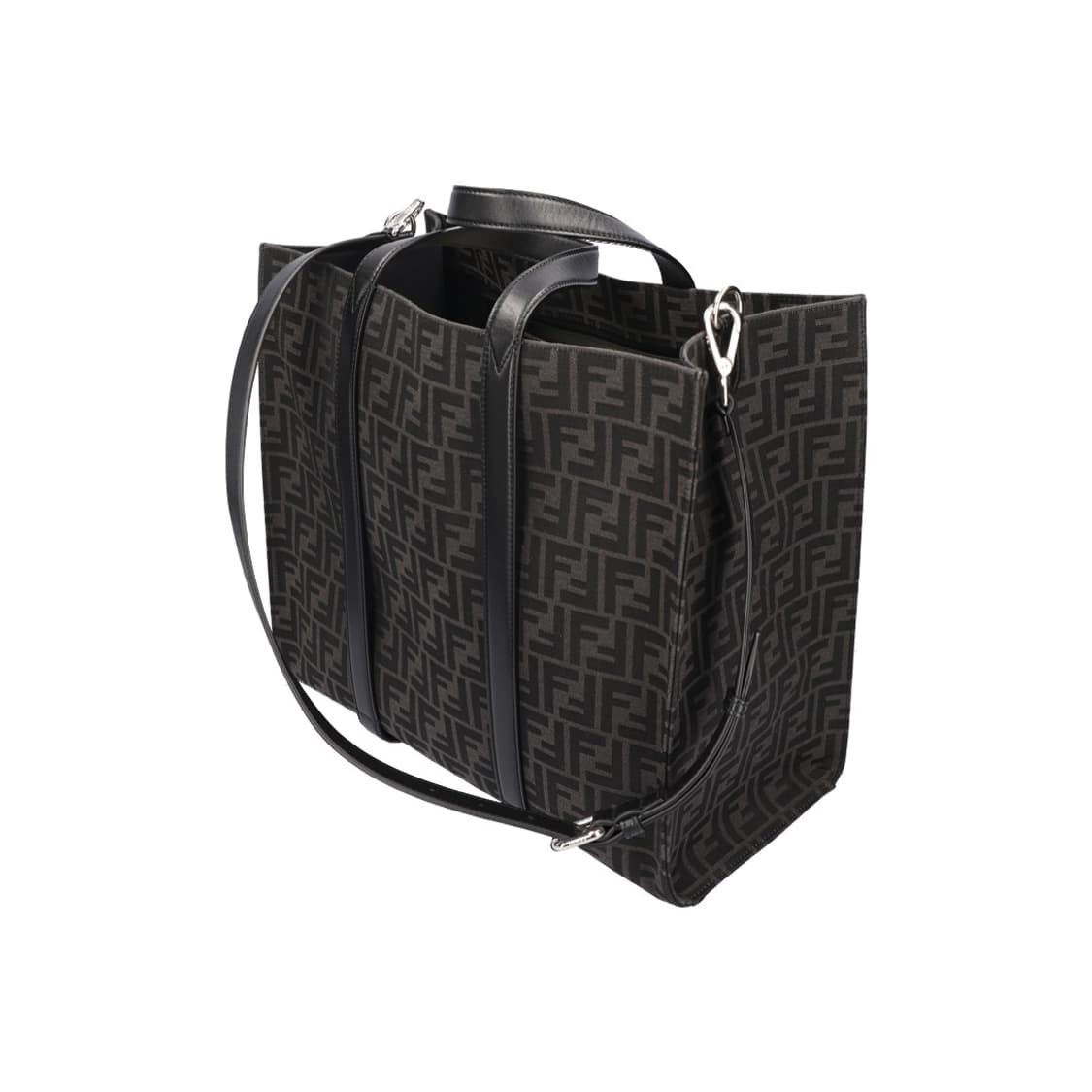 펜디 7VA390 쇼퍼 토트백 패브릭 블랙 상품이미지5
