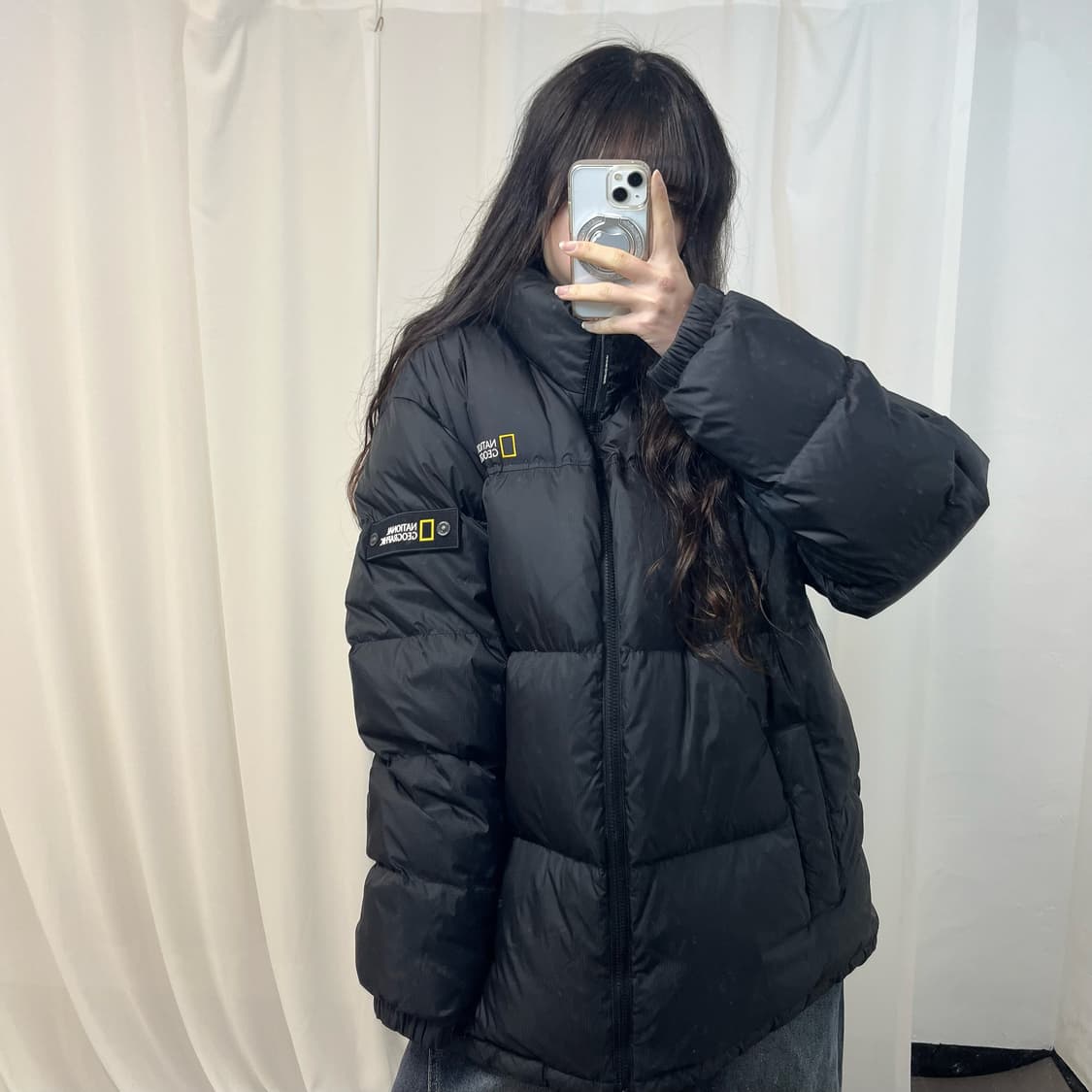 National Geographic 2-Way Puffer Jacket  상품이미지1