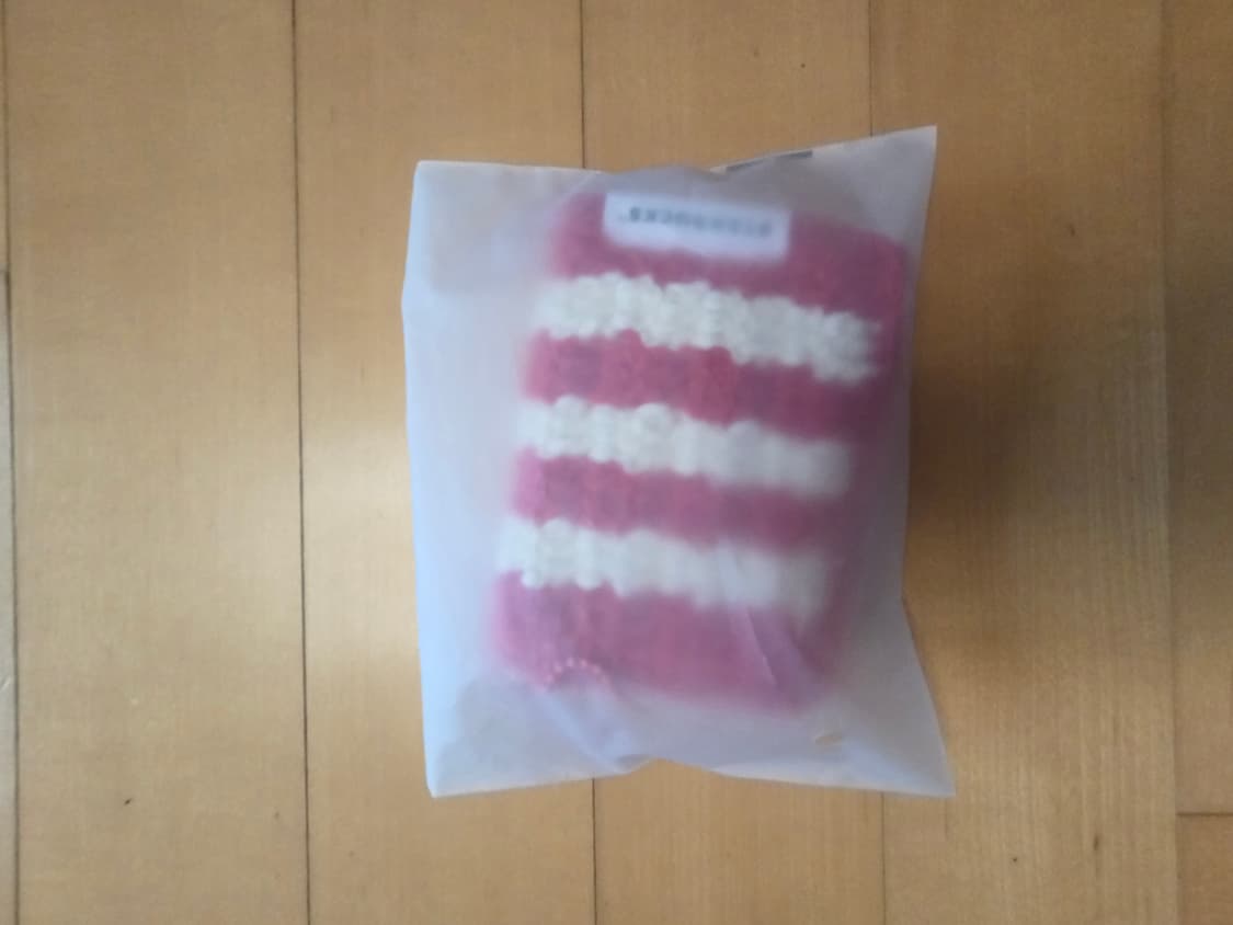 새상품) 스타벅스 니트 지갑 레드컬러 상품이미지2