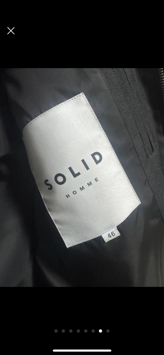 솔리드옴므 쉘파카 자켓 판매 46사이즈 상품이미지5