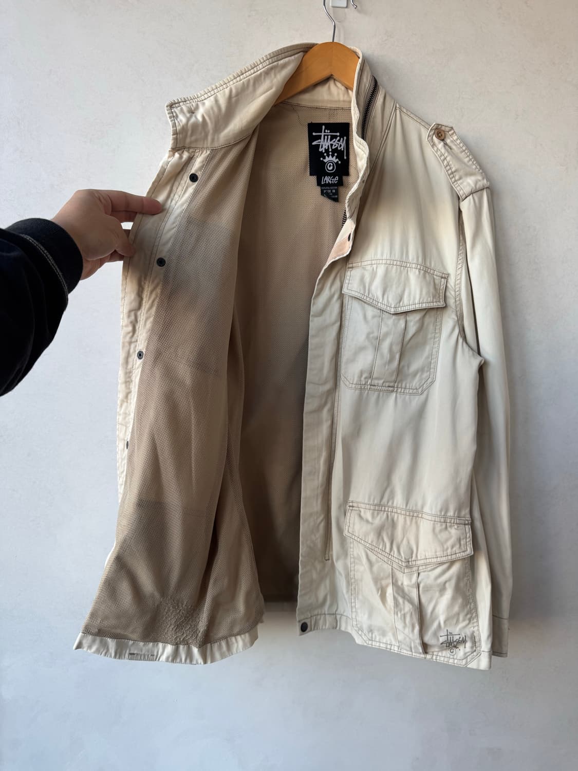 00s 스투시 Field Jacket  상품이미지7