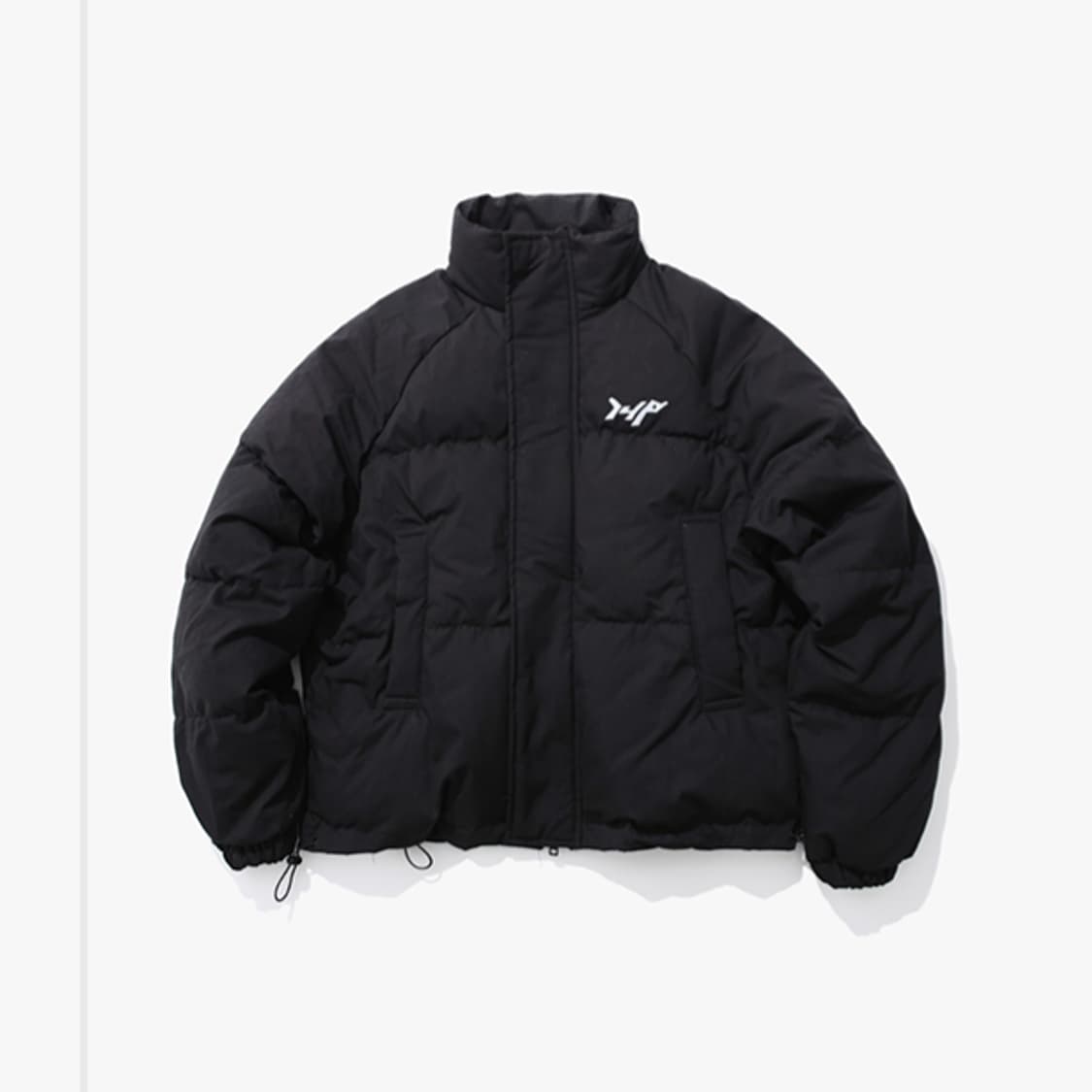 i4p 체인 숏패딩 블랙 L 상품이미지1