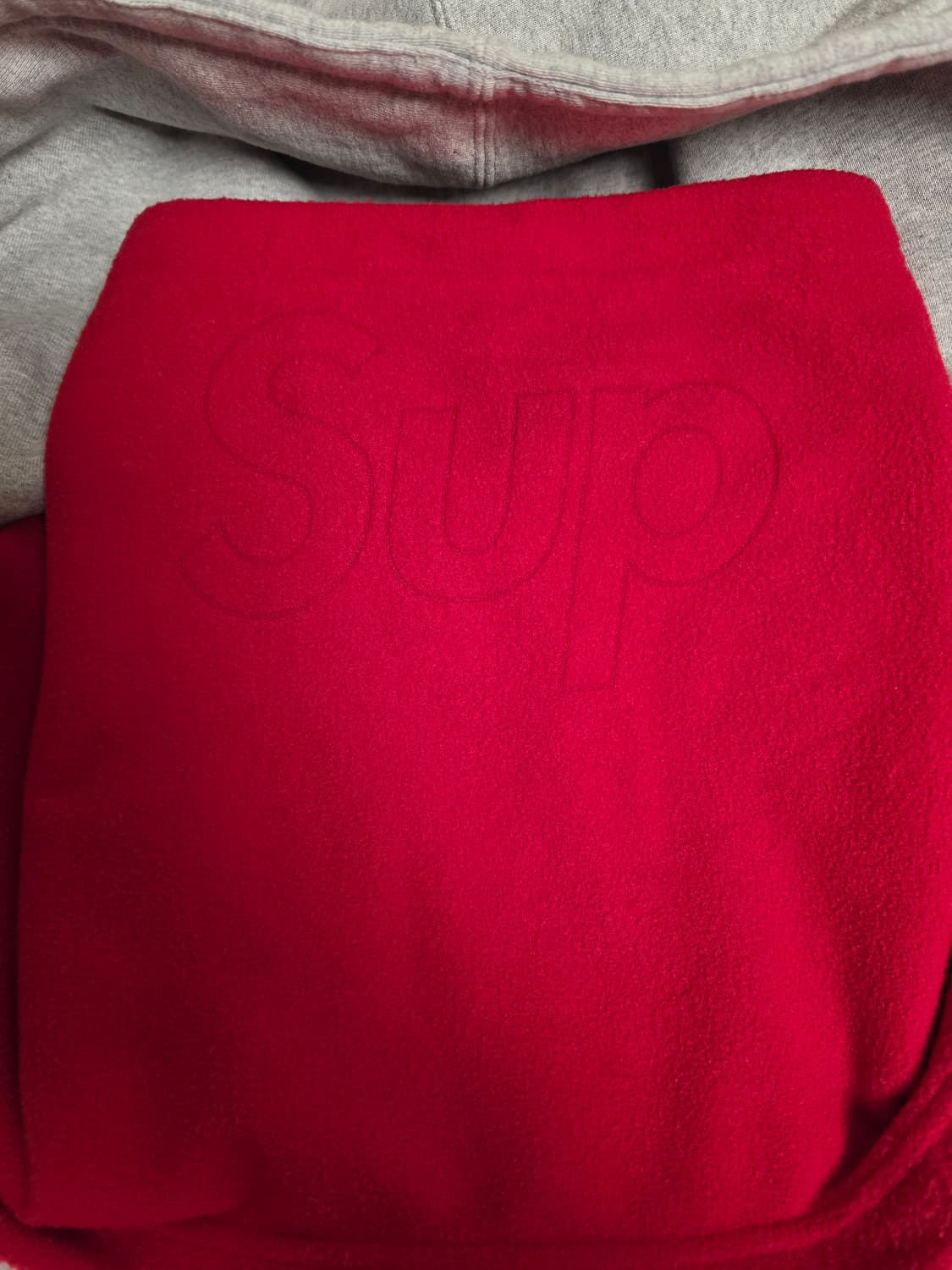 슈프림 페이스 마스크 후드집업 그레이 상품이미지9