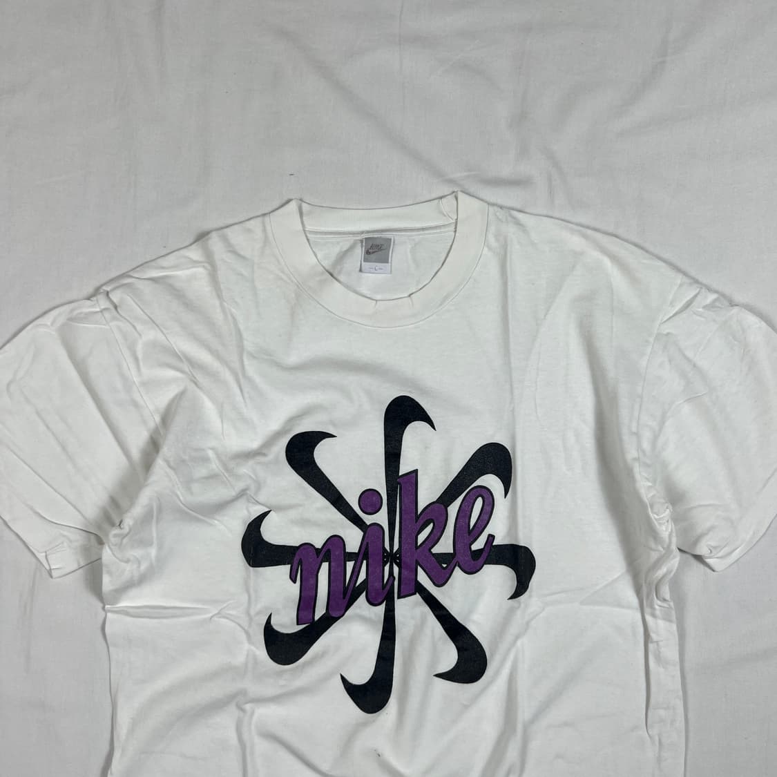 80‘s-90’s 나이키 nike 핀휠 스우시 반팔티 상품이미지2