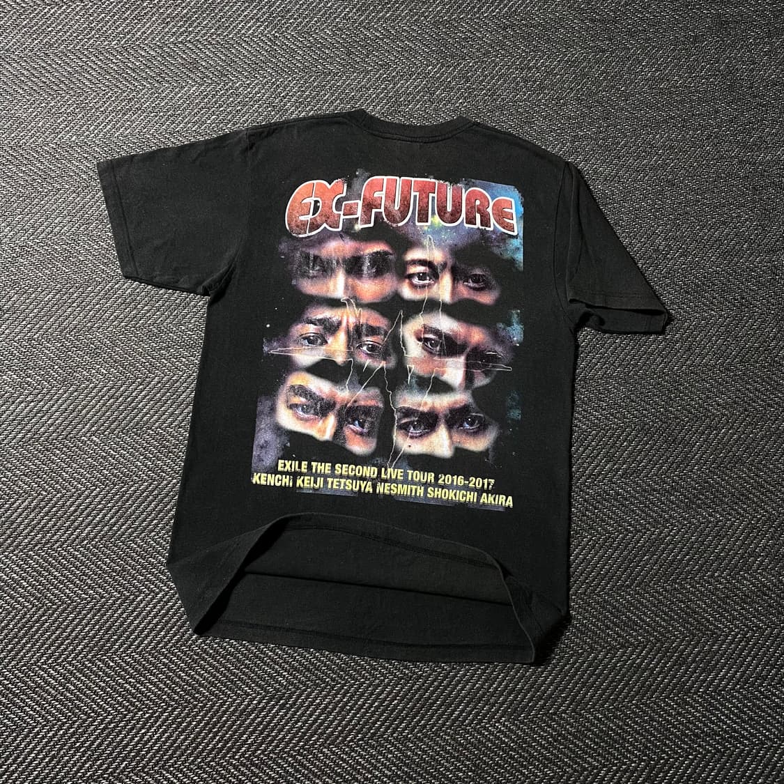 일본 EXILE THE SECOND 밴드 반팔 락티셔츠 상품이미지6