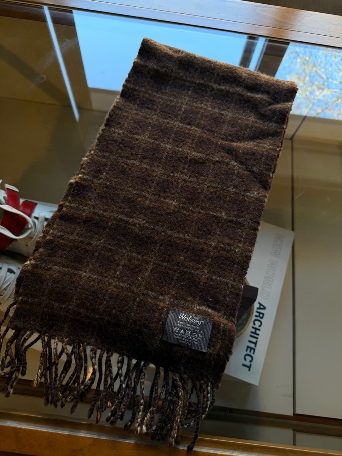 울시 스코티쉬 메리노울 머플러 상품이미지8