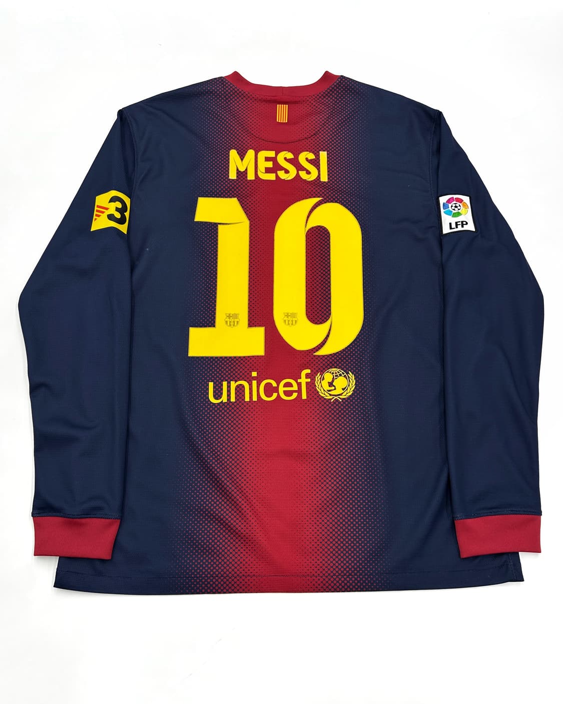 나이키 12-13 바르셀로나 홈 긴팔 리그킷 리오넬 메시 상품이미지2