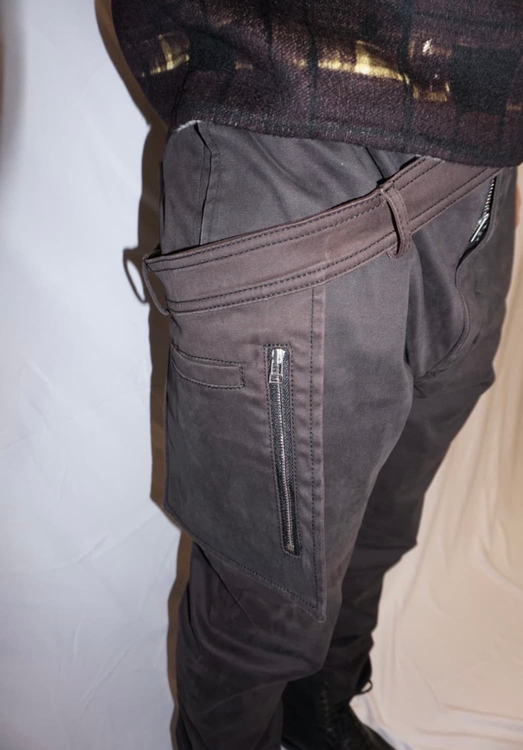 헬무트 랭 웨스트 밴드 지퍼 팬츠 상품이미지2