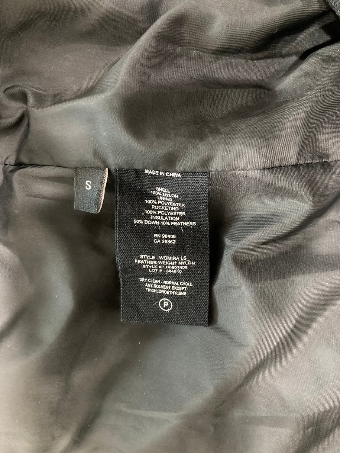 (S) 띠어리 롱패딩 블랙 상품이미지7