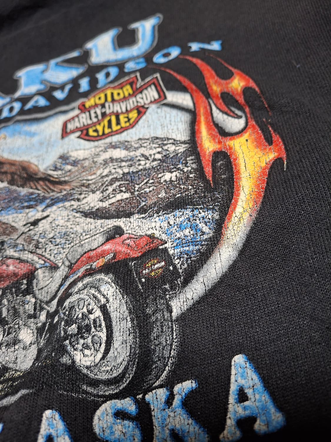 00s 할리데이비슨 알래스카 주노 후드집업 상품이미지4