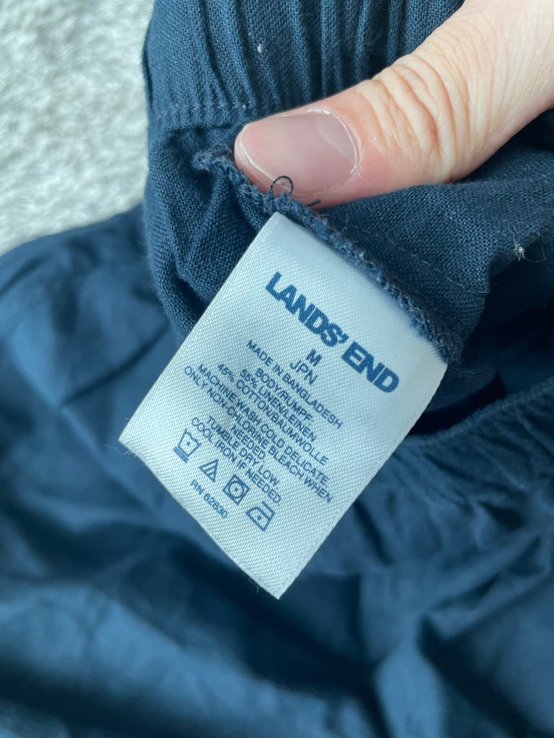 LANDS END 린넨바지 사이즈 34까지가능 상품이미지4