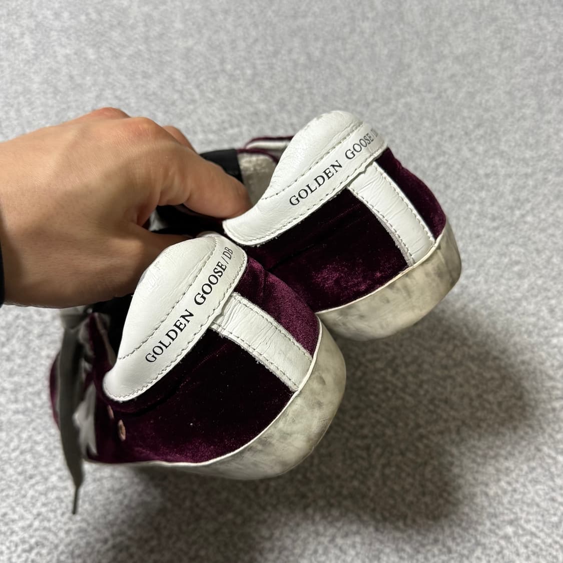 골든구스 벨벳 스니커즈 38 240-245 상품이미지7
