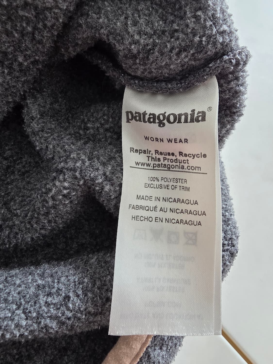 파타고니아 신칠라 라이트웨이트 니켈/로즈워터 우먼 M 상품이미지2
