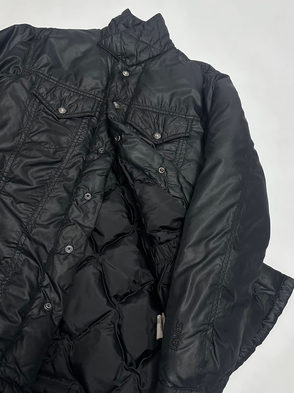 리바이스 웨스턴 덕다운 패딩 셔츠 자켓  상품이미지4