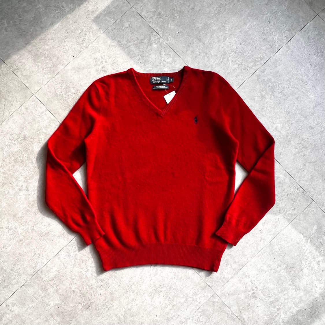 폴로랄프로렌 램스울 브이넥 니트 상품이미지1