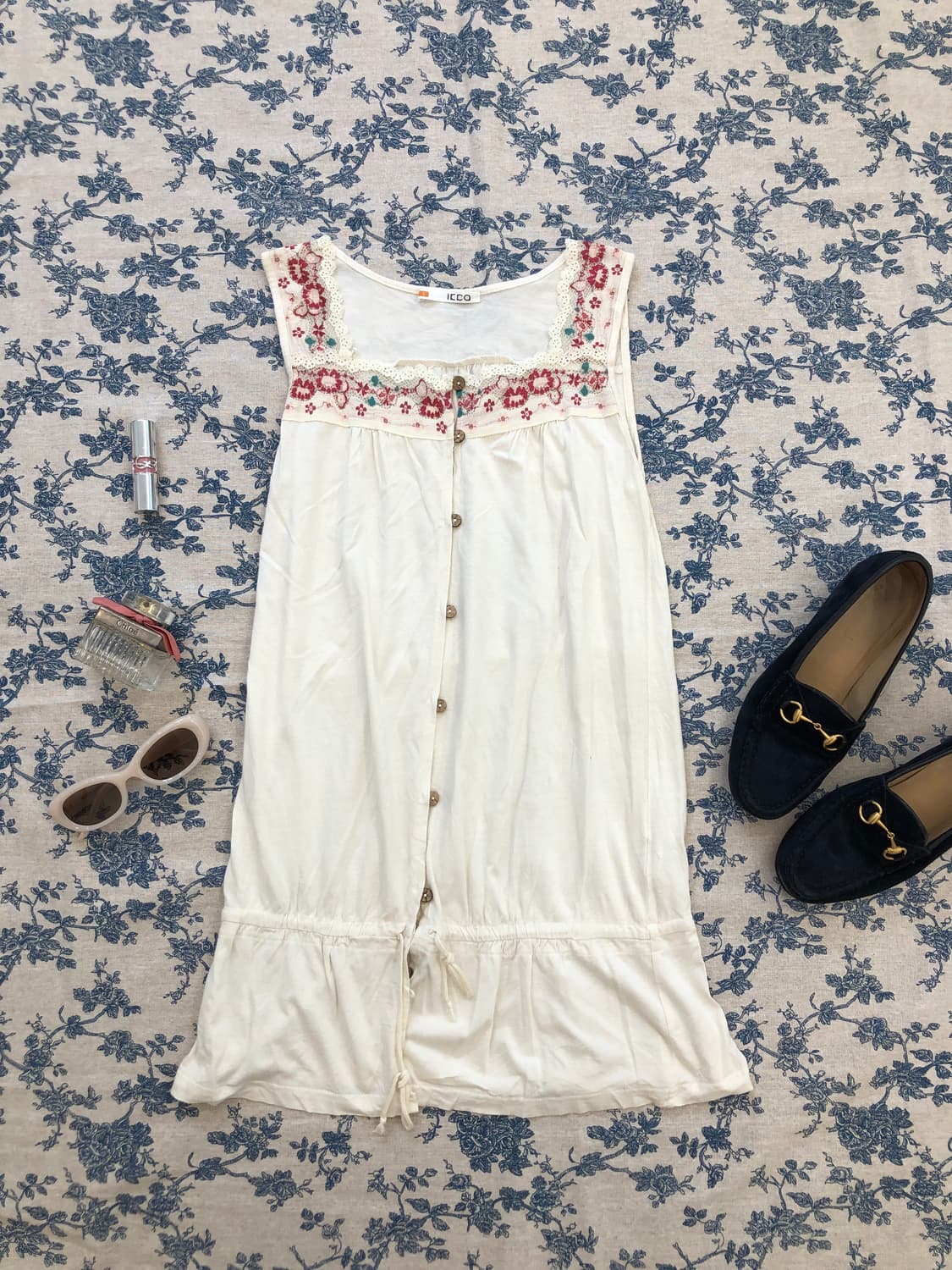 jpn vintage hachi lace sleeveless 상품이미지5