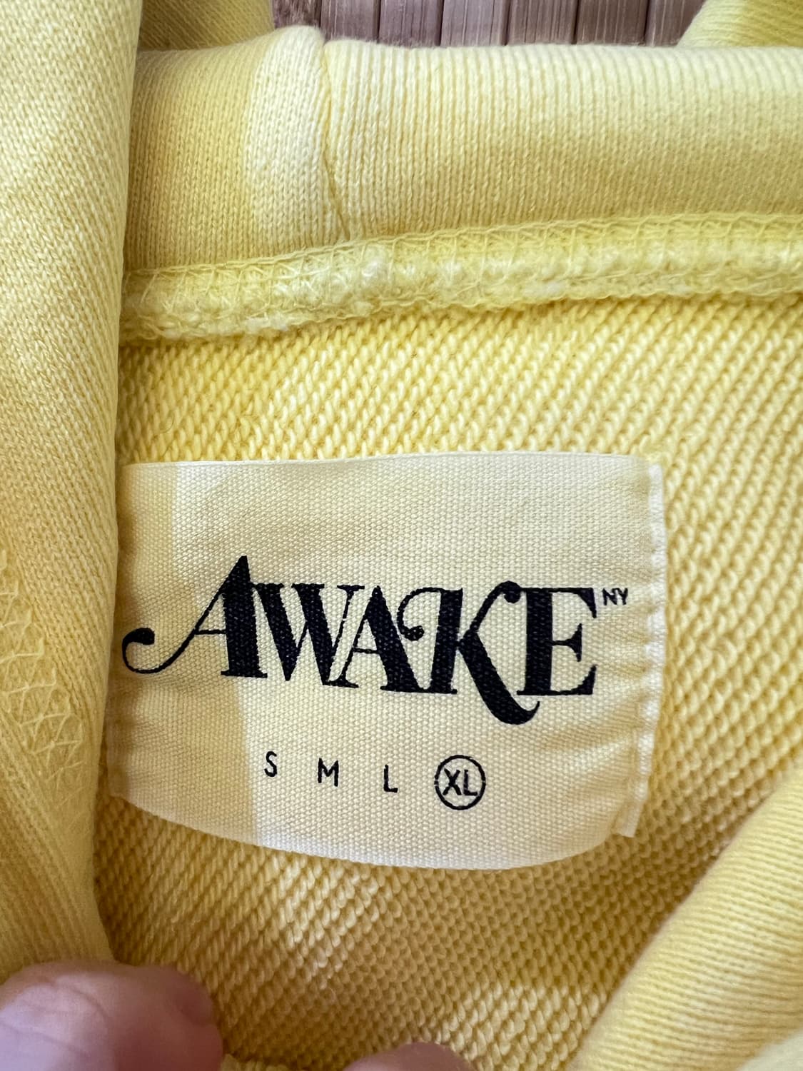 슈프림 전 디렉터인 Angelo Baque 어웨이크뉴욕 후드티 XL 판매 상품이미지3