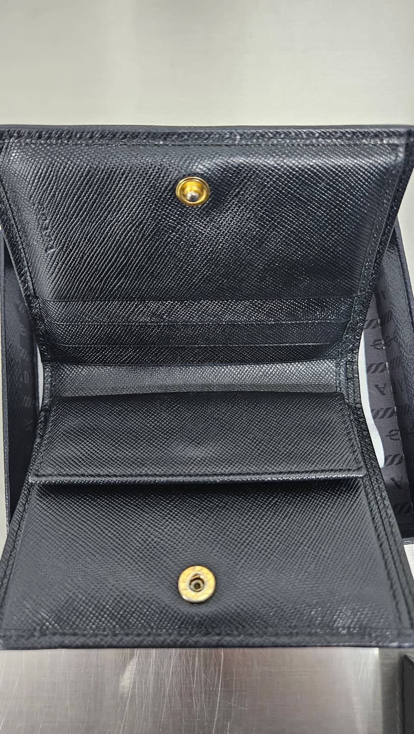 프라다 사피아노 반지갑 블랙 상품이미지4