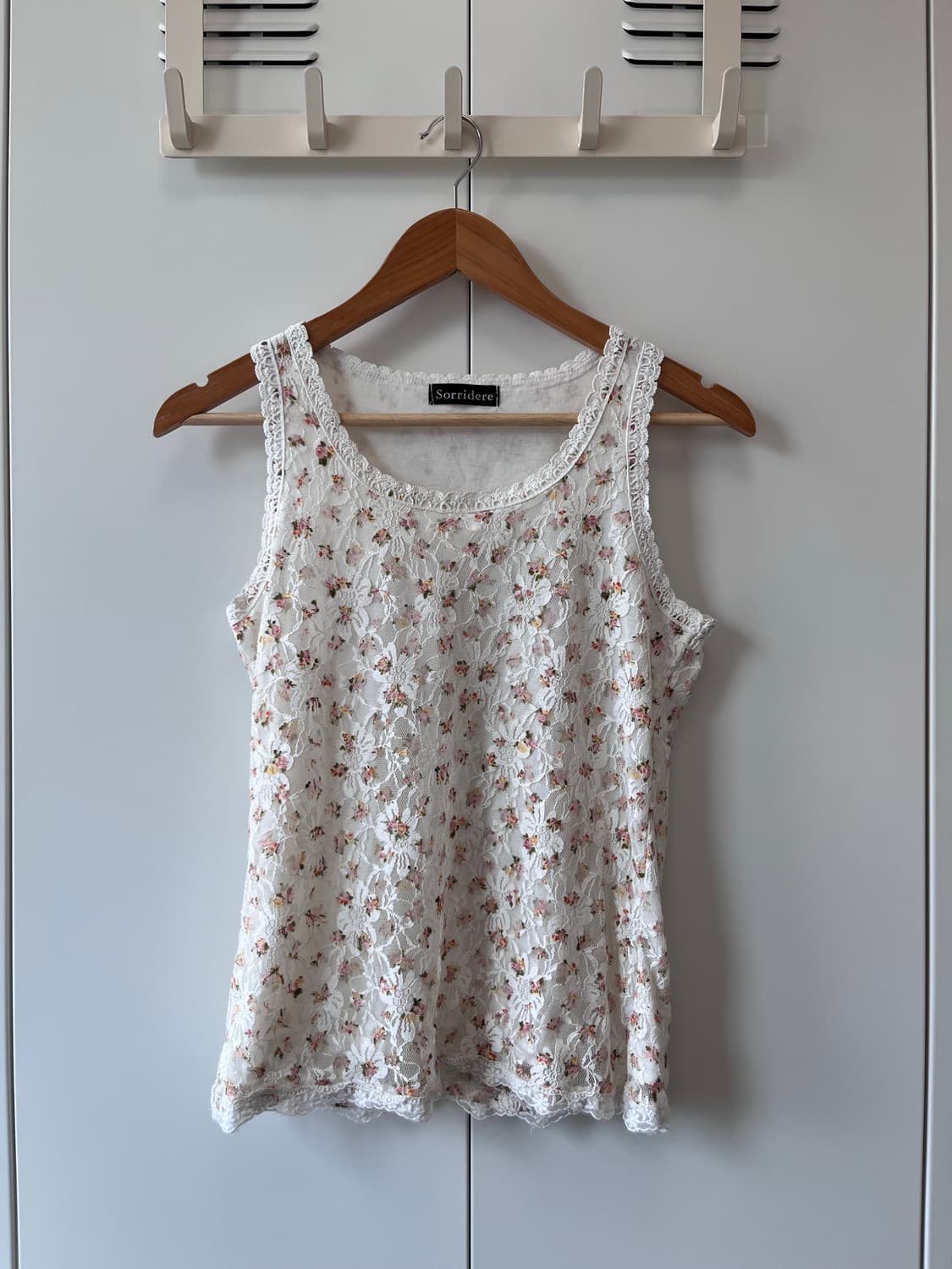 Sorridere 잔꽃 레이스 슬리브리스 상품이미지2