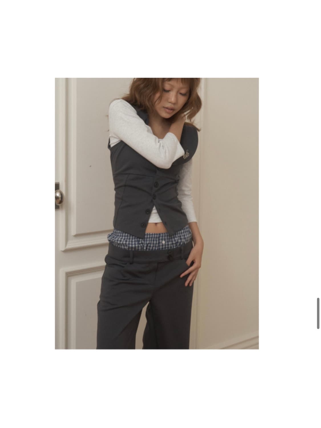 TOH 에피더블슬랙스 차콜2 티오에이치 상품이미지7