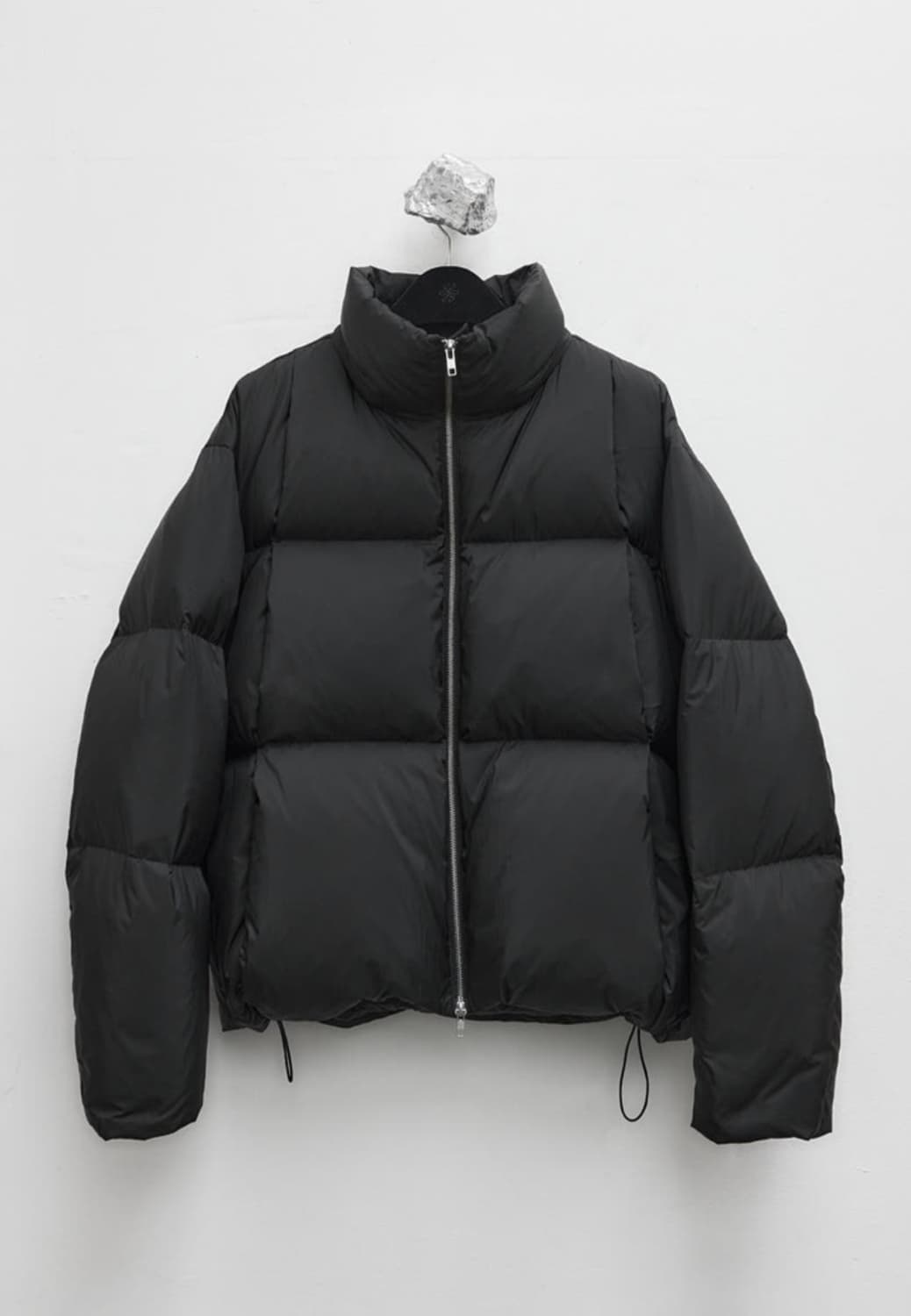 유스 크롭패딩 블랙M 사이즈   (2주전 구매. 착용 1회) 상품이미지3